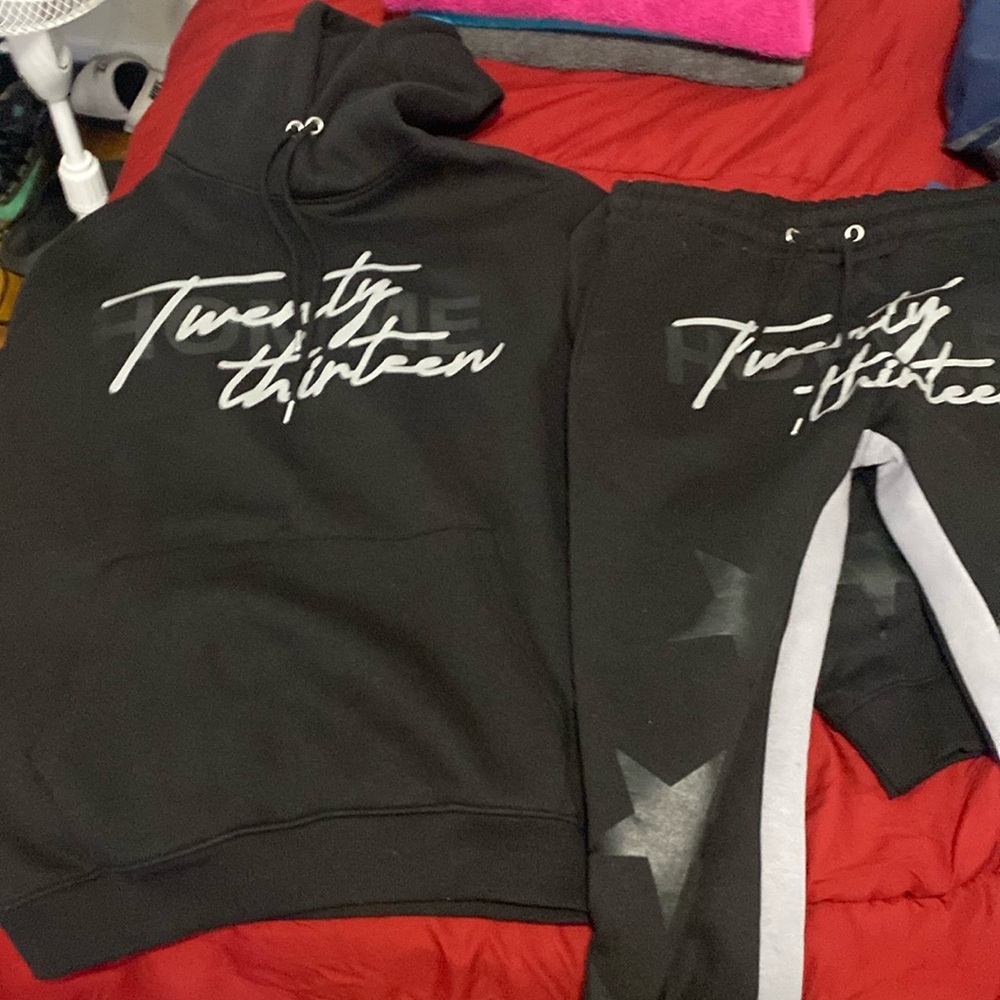 black track suit, designs
